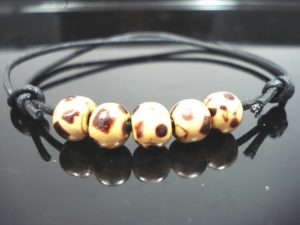 Wooden anklet jewellery
