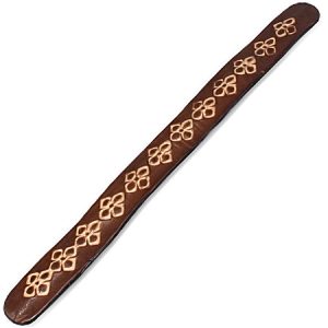 Brown Flower Cuff Bracelets