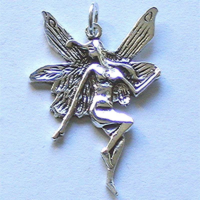 Sterling Silver necklace pendant fairy jewellery  http://spoilmesilly.com.au/