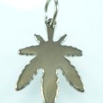 Plant Leaf Pendant in Stainless steel