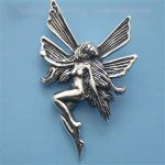 Sterling Silver Fairy Pendant