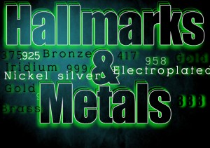 Hallmark and Metal meanings