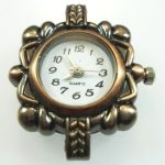 Beading Jewellery Making Watch Face – Bronze