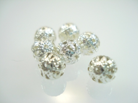 Metal Filigree Beads