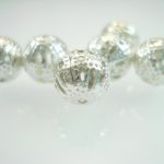 Silver Metal Jewelry Filigree Beads