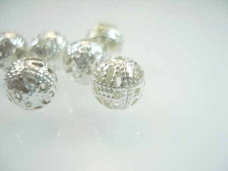 Metal Filigree Beads
