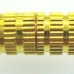 Gold Screw Barrel Clasps 10 pieces