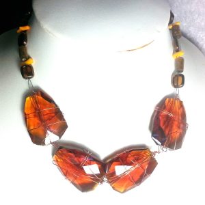 Glass necklace jewellery  http://spoilmesilly.com.au/