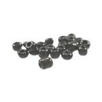Black Seed Beads Glass 1mm Hole
