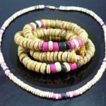 Coco Wood Beaded Necklace