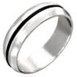 Stainless Steel Single focal Rubber Ring